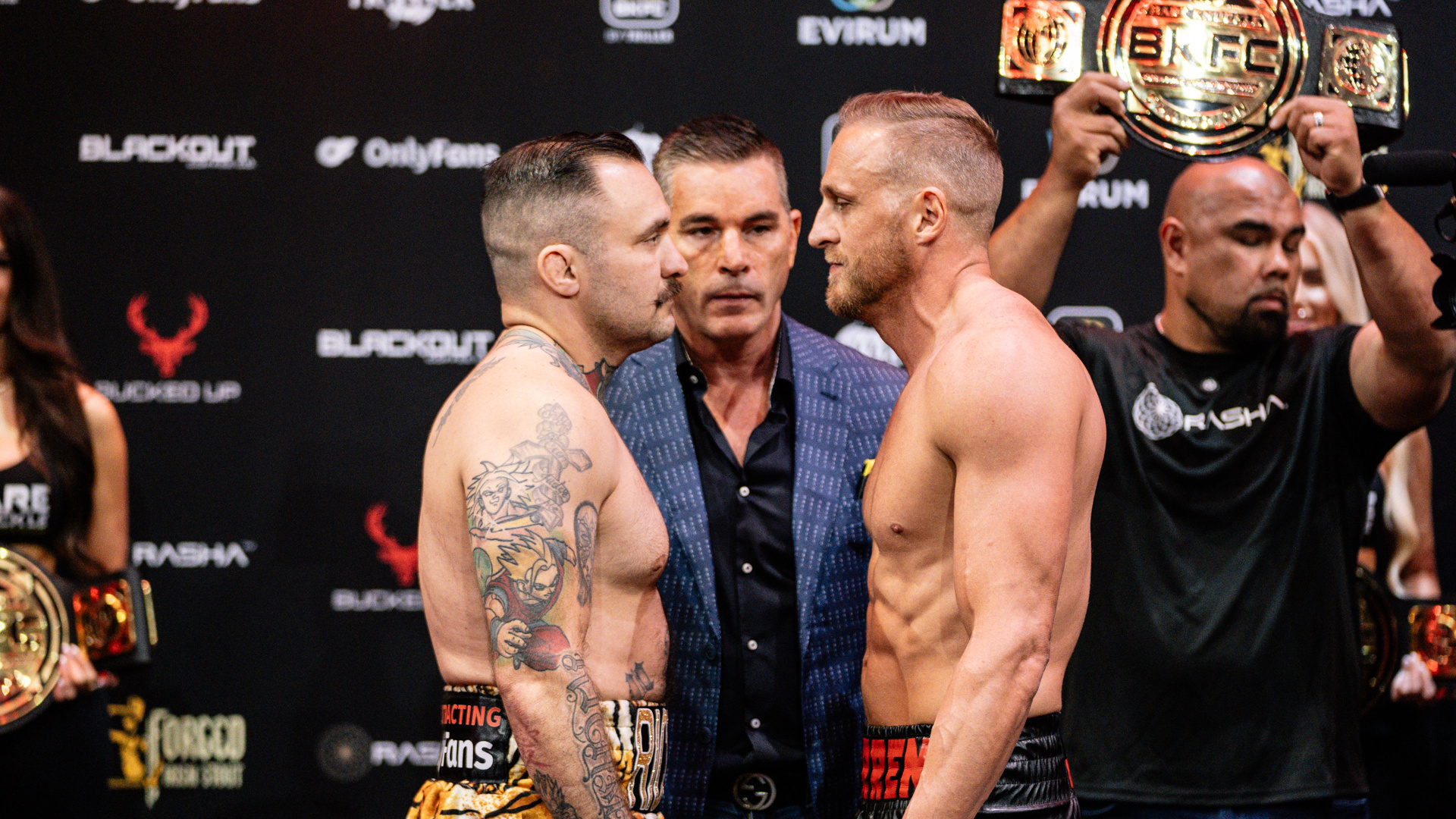 BKFC on DAZN: Hollywood Weigh-In Results