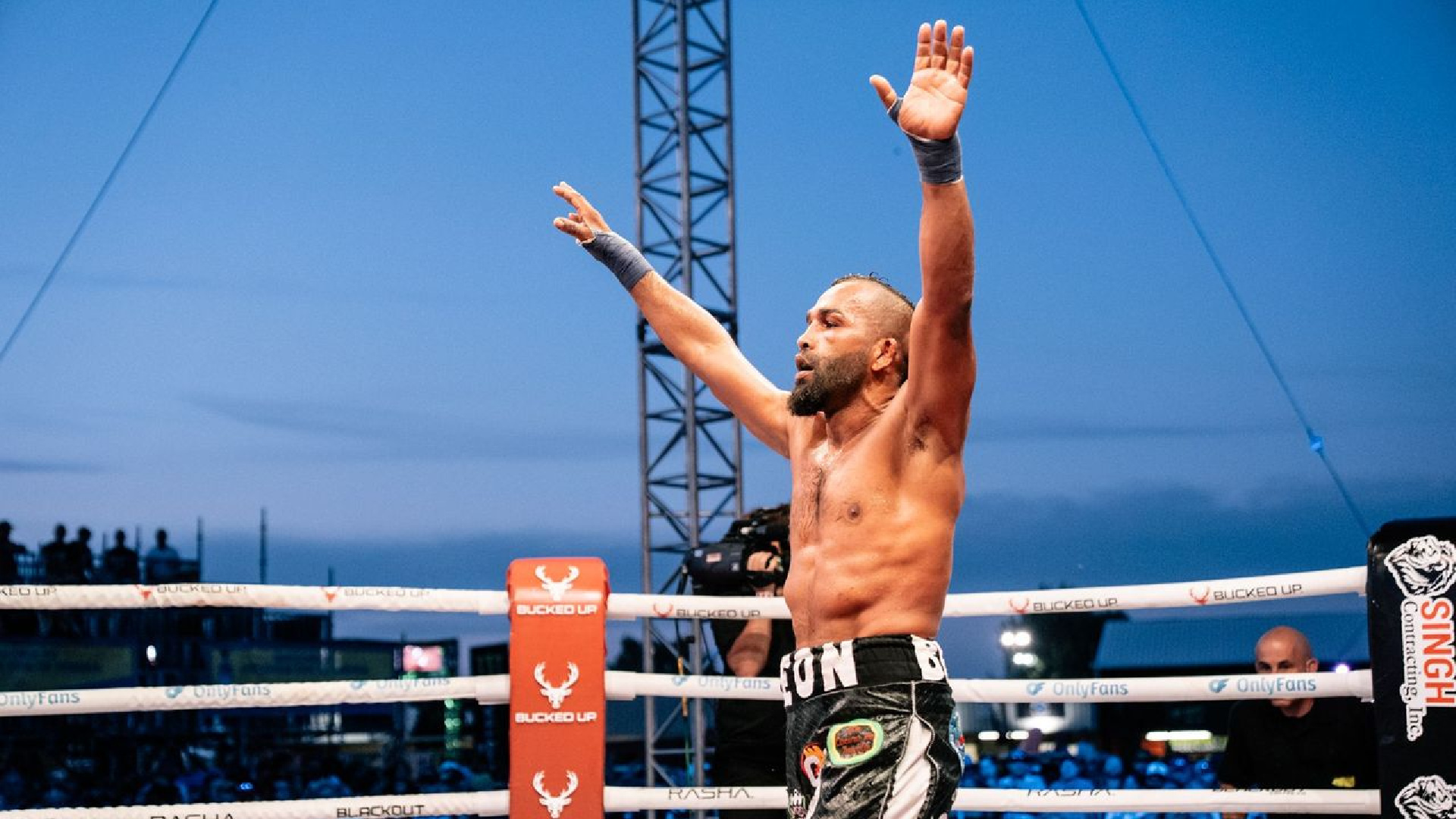 The former BKFC World Champ did what he does best in Sturgis