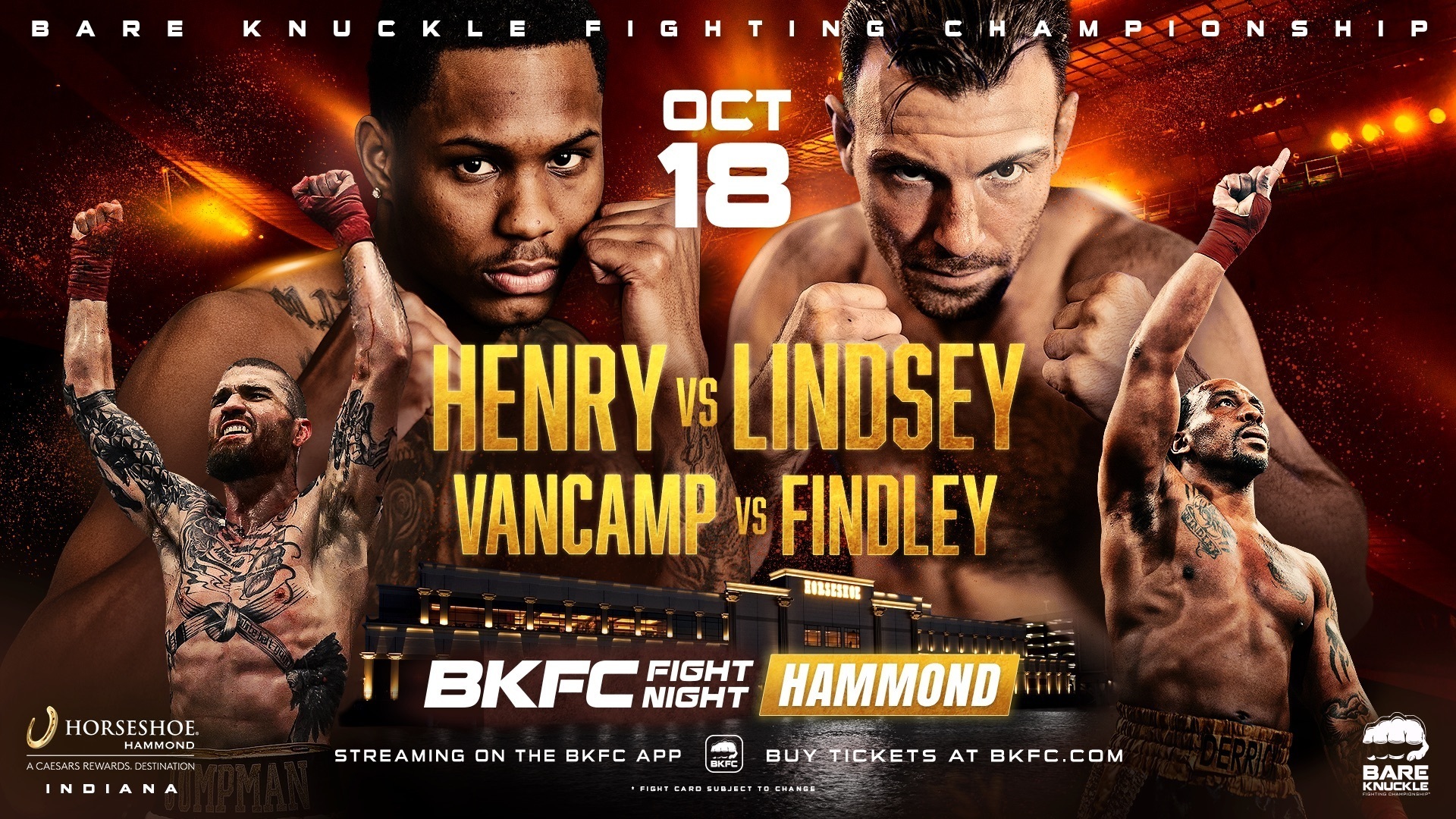 BKFC FIGHT NIGHT HAMMOND