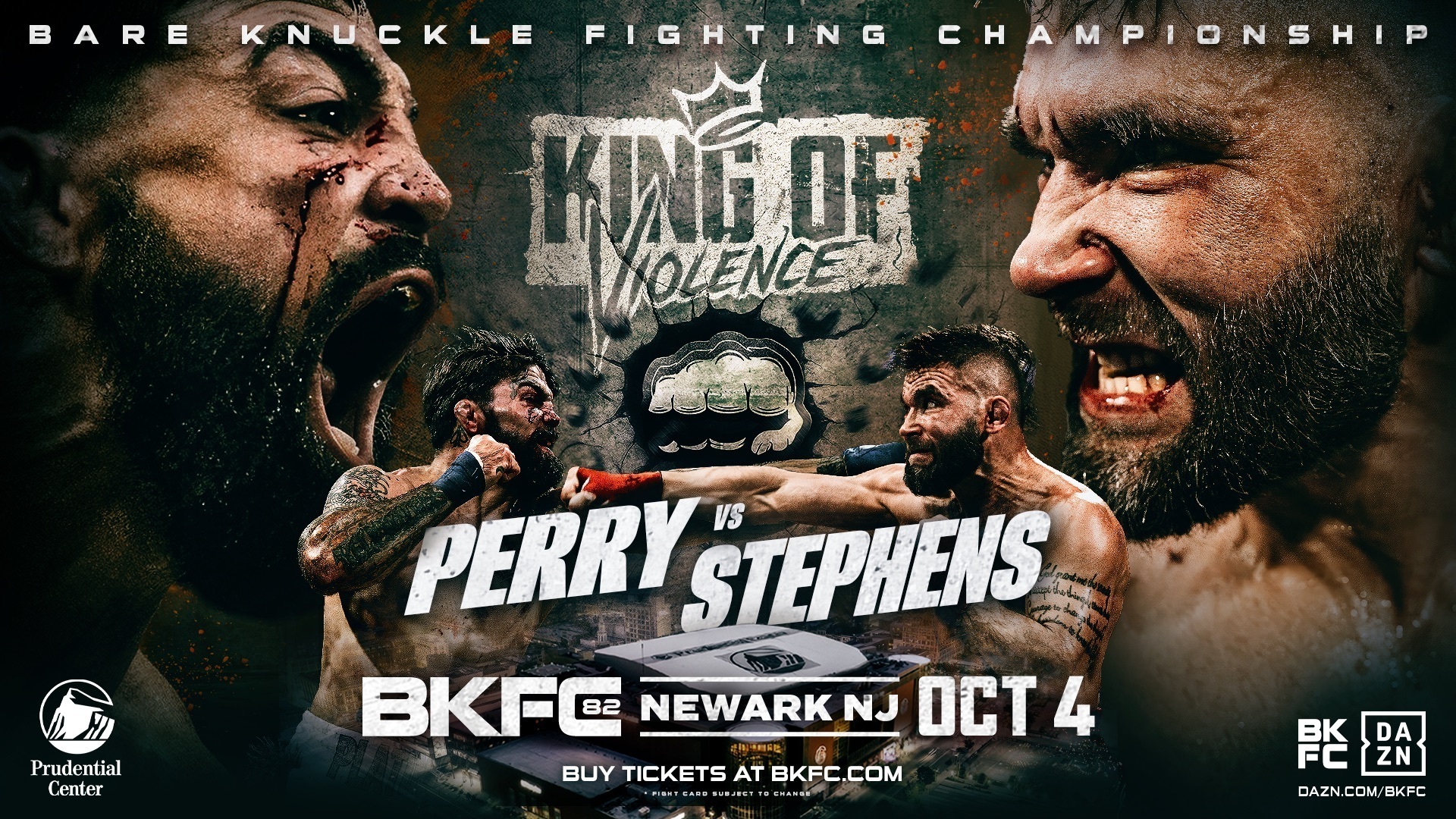 BKFC 82 NEW JERSEY PERRY vs STEPHENS
