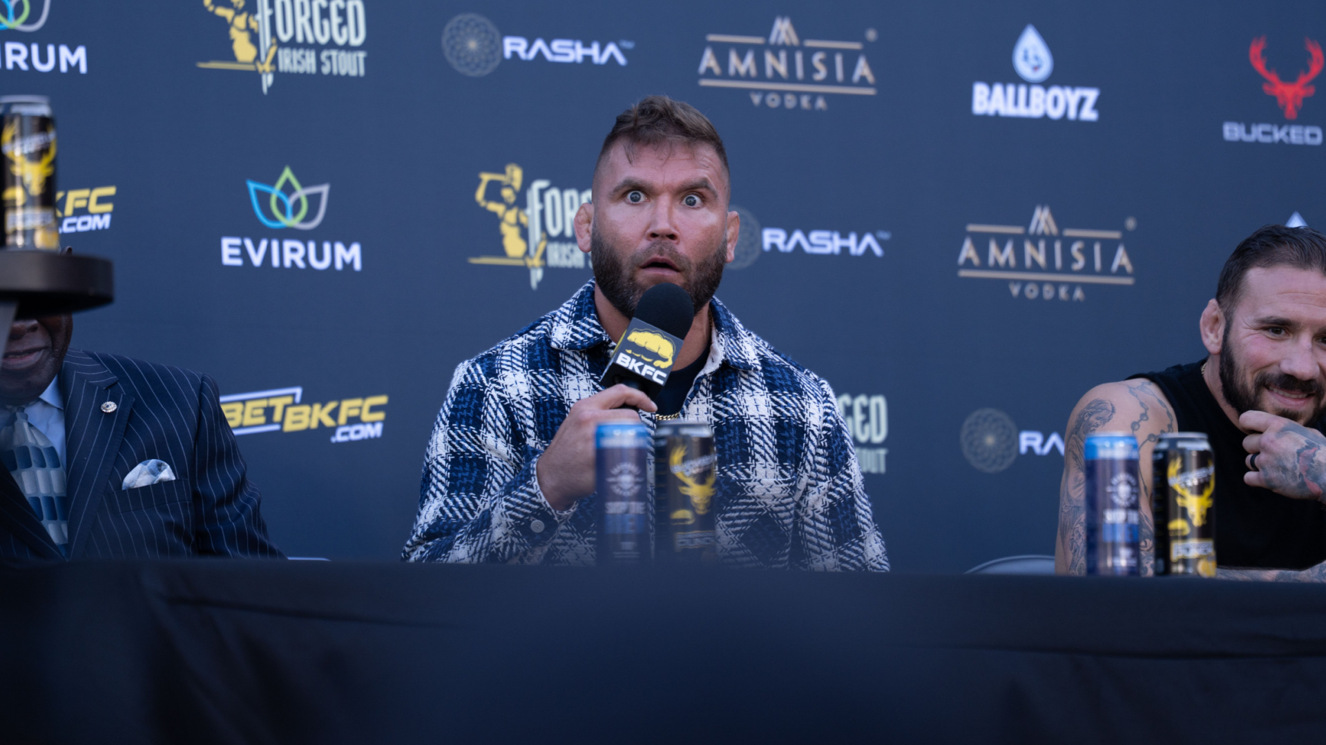The California fighter is fired up heading into BKFC's New Jersey premiere
