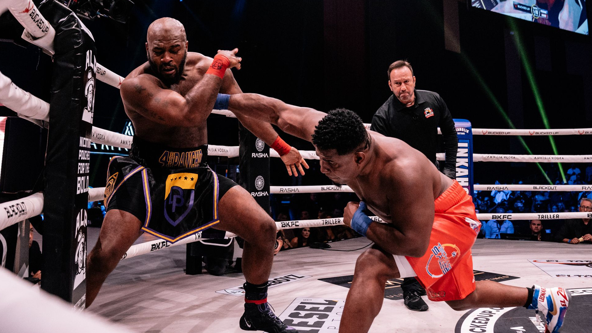 Catch up on a wild night of knockouts from the sold-out Hard Rock Live
