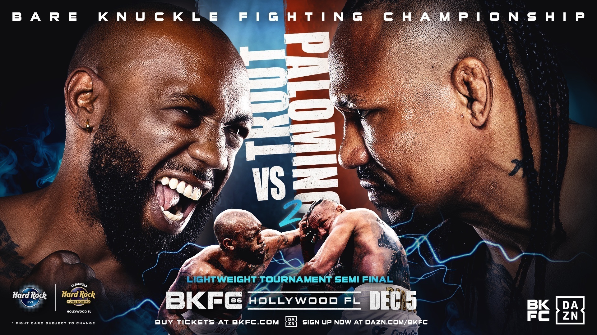 BKFC 86 HOLLYWOOD TROUT vs PALOMINO