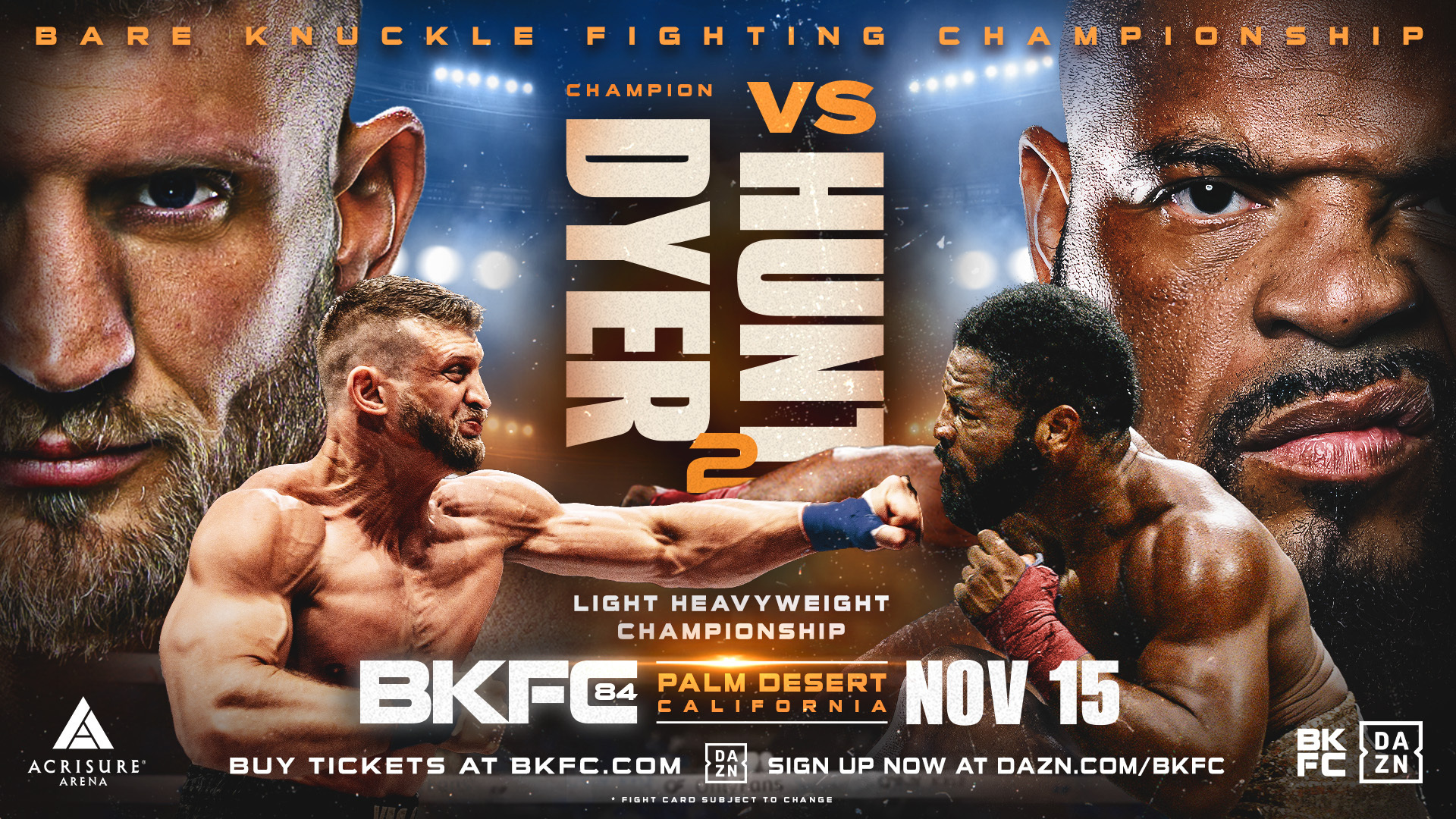 BKFC 84 PALM DESERT DYER vs HUNT 2