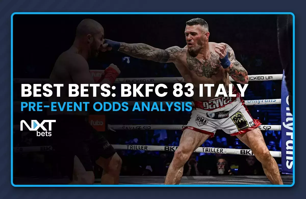 Ready to maximize your betting experience? NXTbets has you covered with their comprehensive Best Bets: BKFC 83 Italy Pre-Event Odds Analysis.