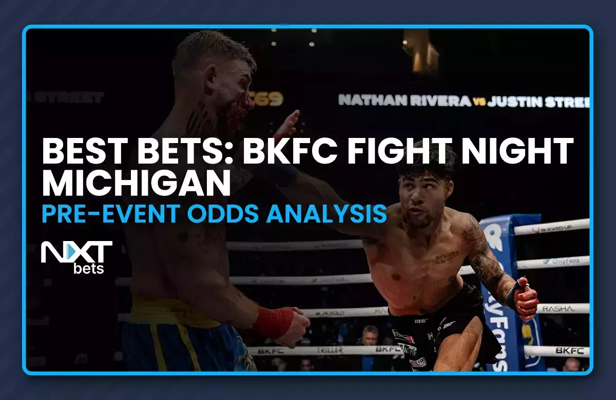Ready to maximize your betting experience? NXTbets has you covered with their comprehensive Best Bets: BKFC Fight Night Michigan Pre-Event Odds Analysis.