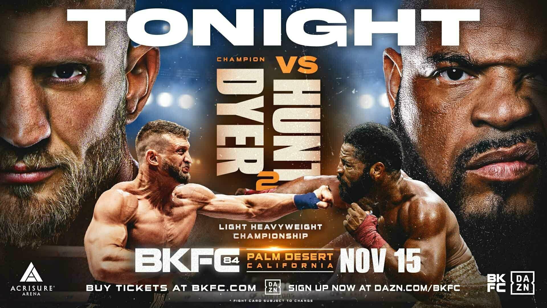 BKFC 84 PALM DESERT DYER vs HUNT 2