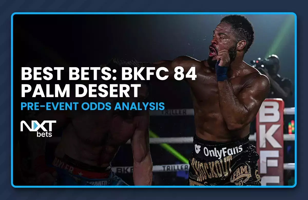 Ready to maximize your betting experience? NXTbets has you covered with their comprehensive Best Bets: BKFC 84 Palm Desert Pre-Event Odds Analysis.