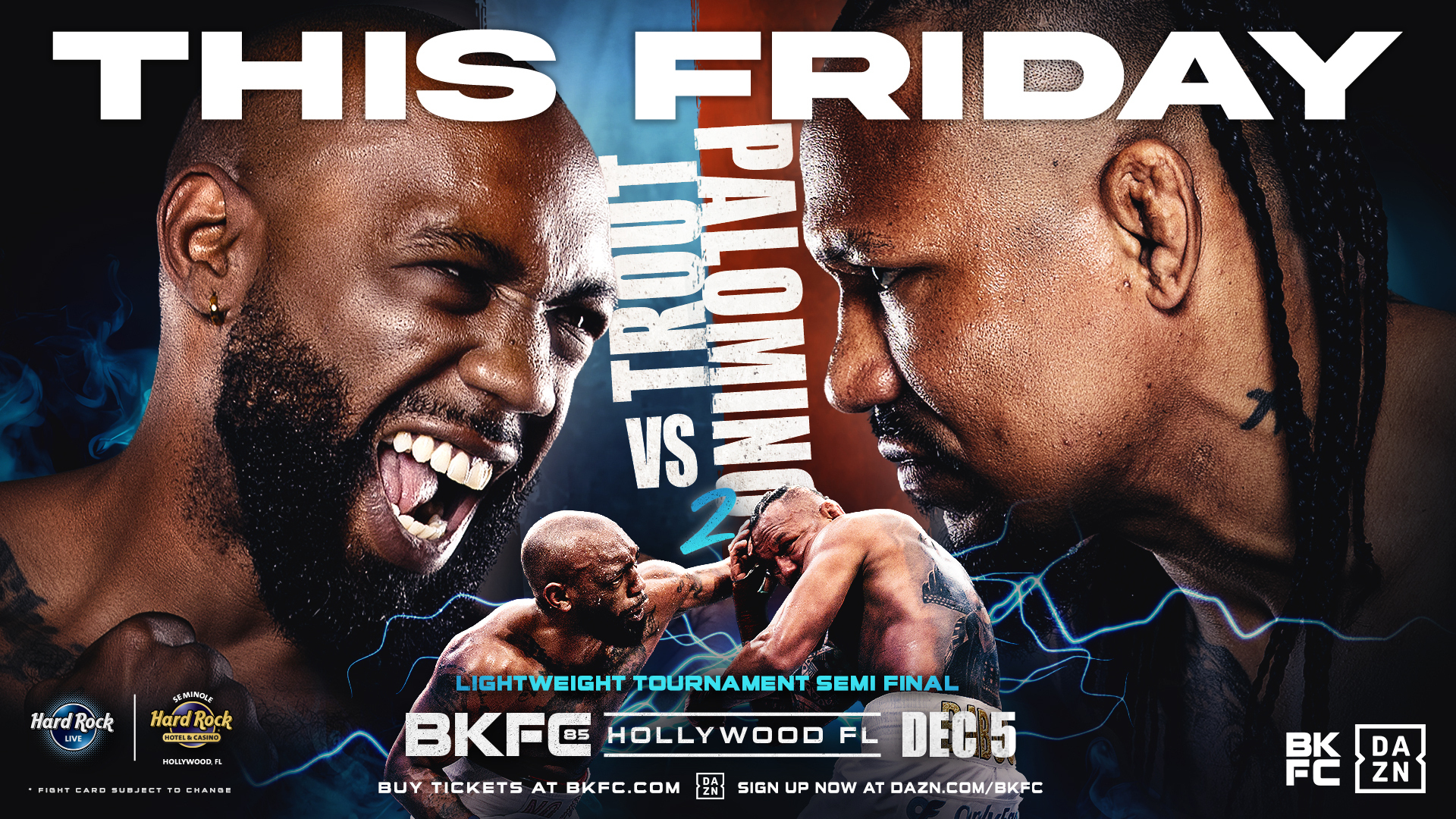 BKFC 85 HOLLYWOOD PALOMINO vs TROUT