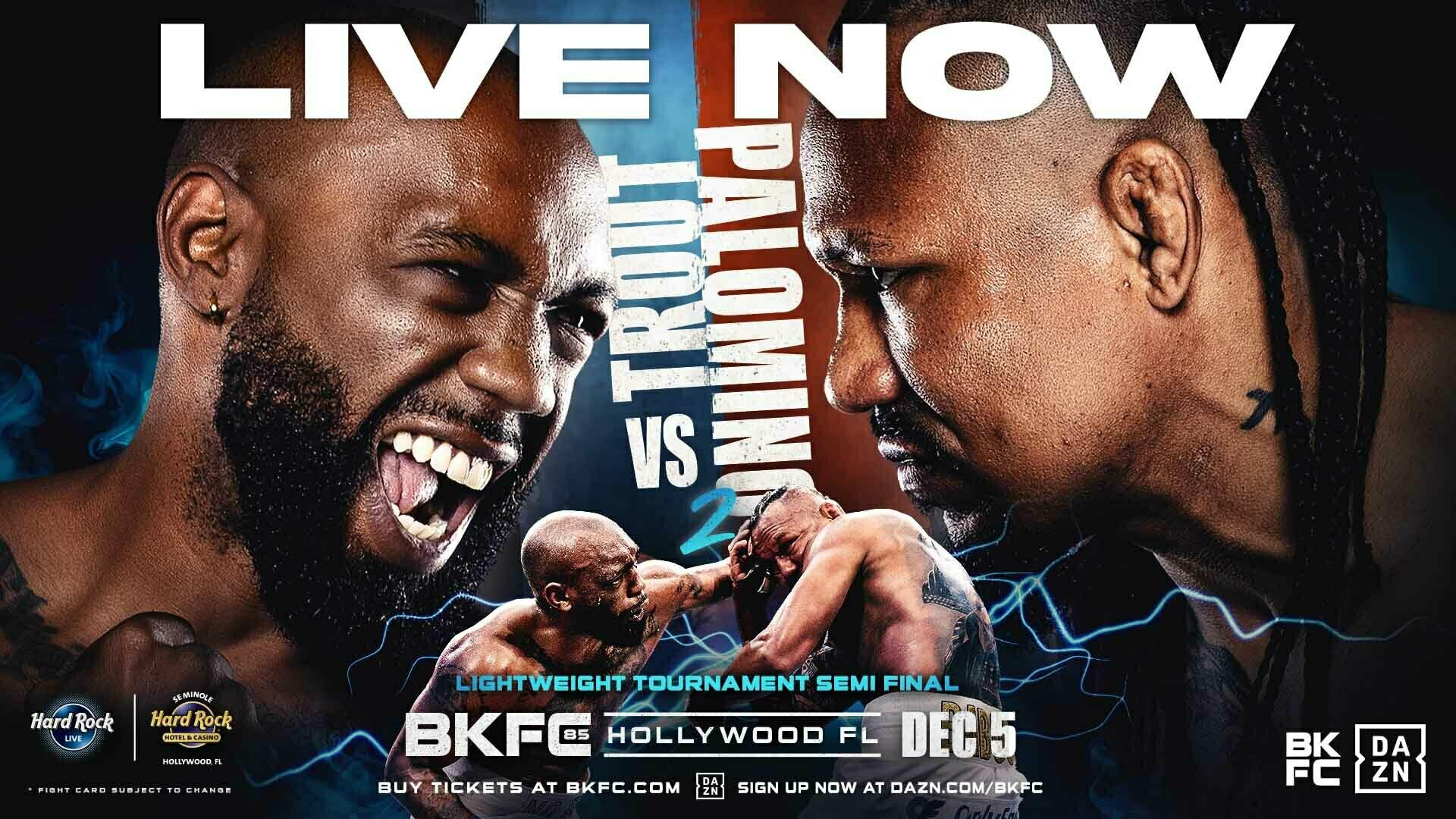 BKFC 85 HOLLYWOOD PALOMINO vs TROUT