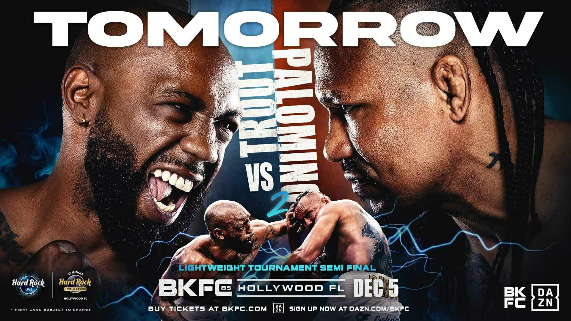 BKFC 85 HOLLYWOOD PALOMINO vs TROUT
