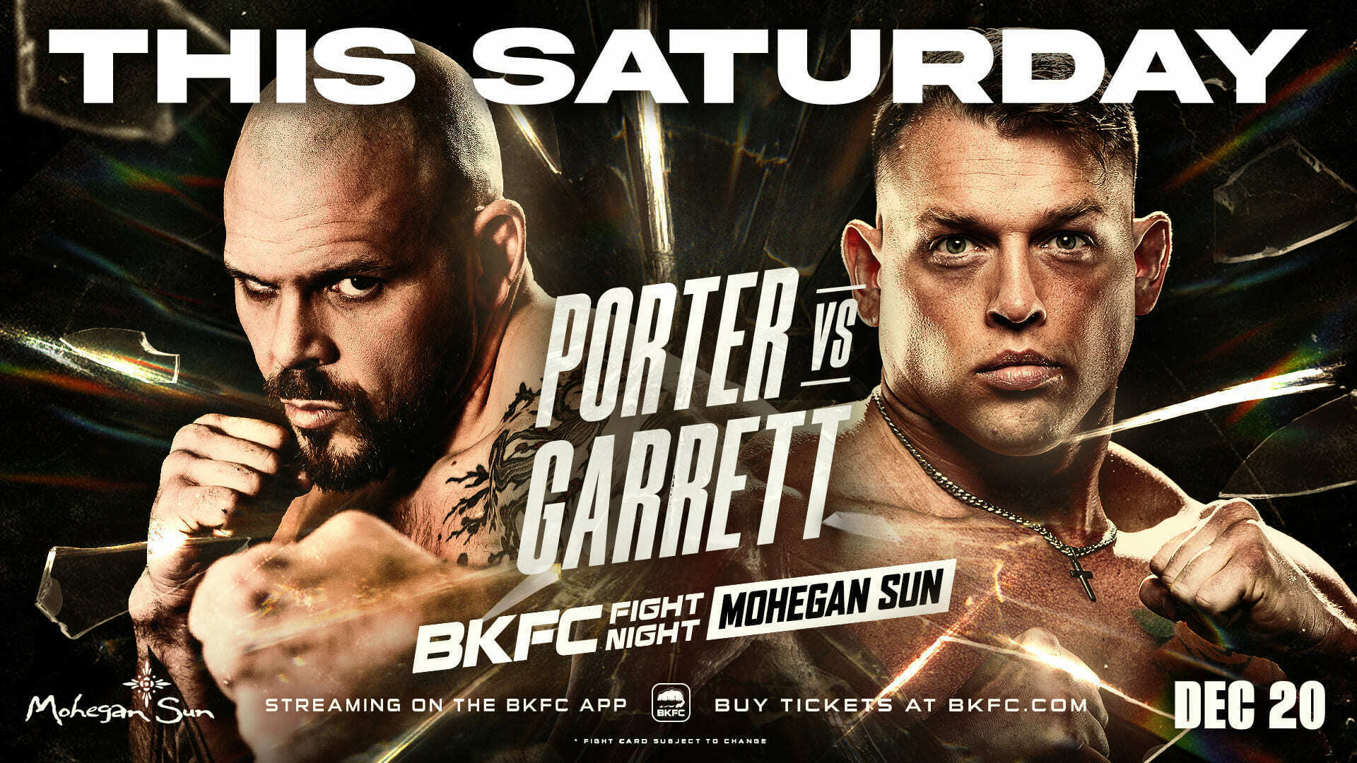 BKFC FIGHT NIGHT MOHEGAN SUN