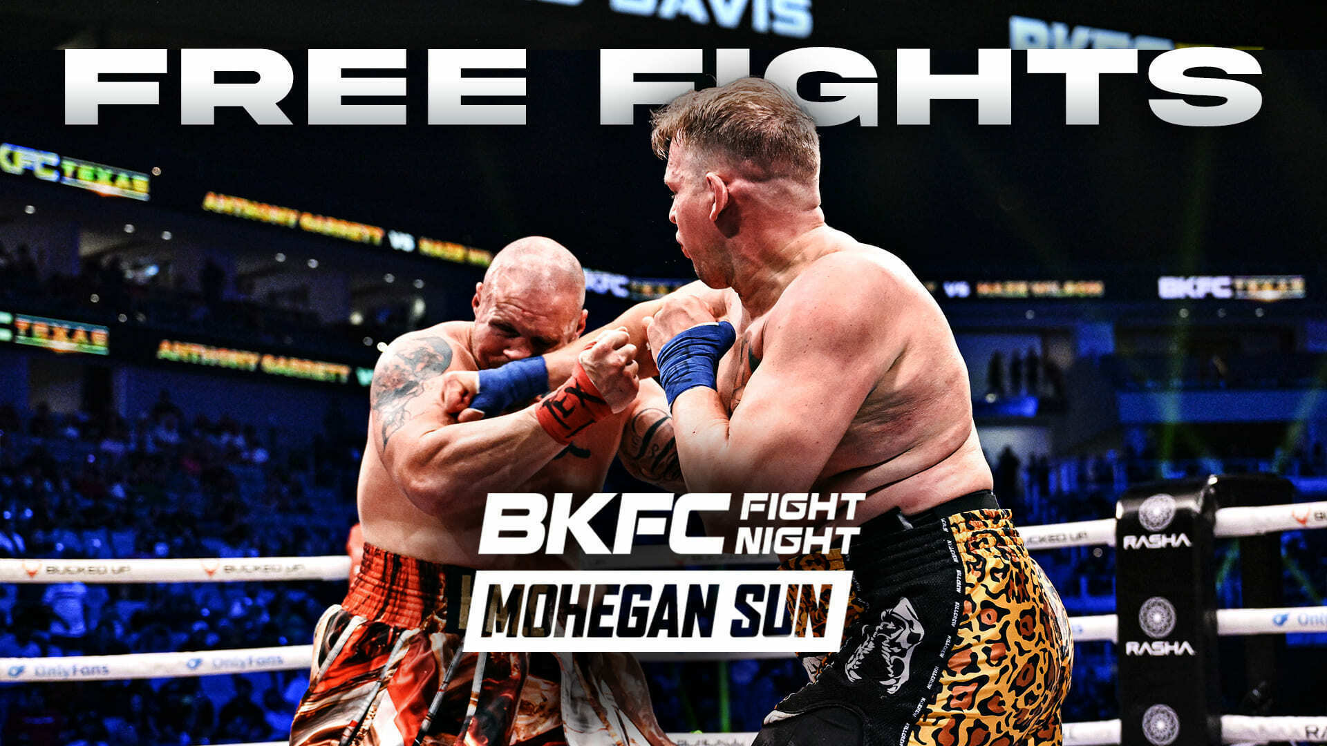 ANTHONY GARRETT - PARKER PORTER - BKFC FIGHT NIGHT MOHEGAN SUN PORTER ...