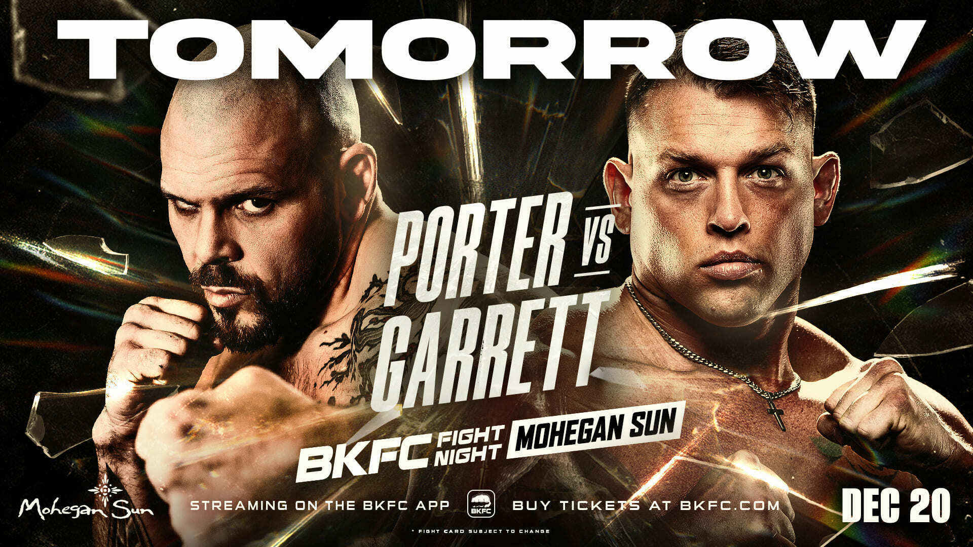 BKFC FIGHT NIGHT MOHEGAN SUN