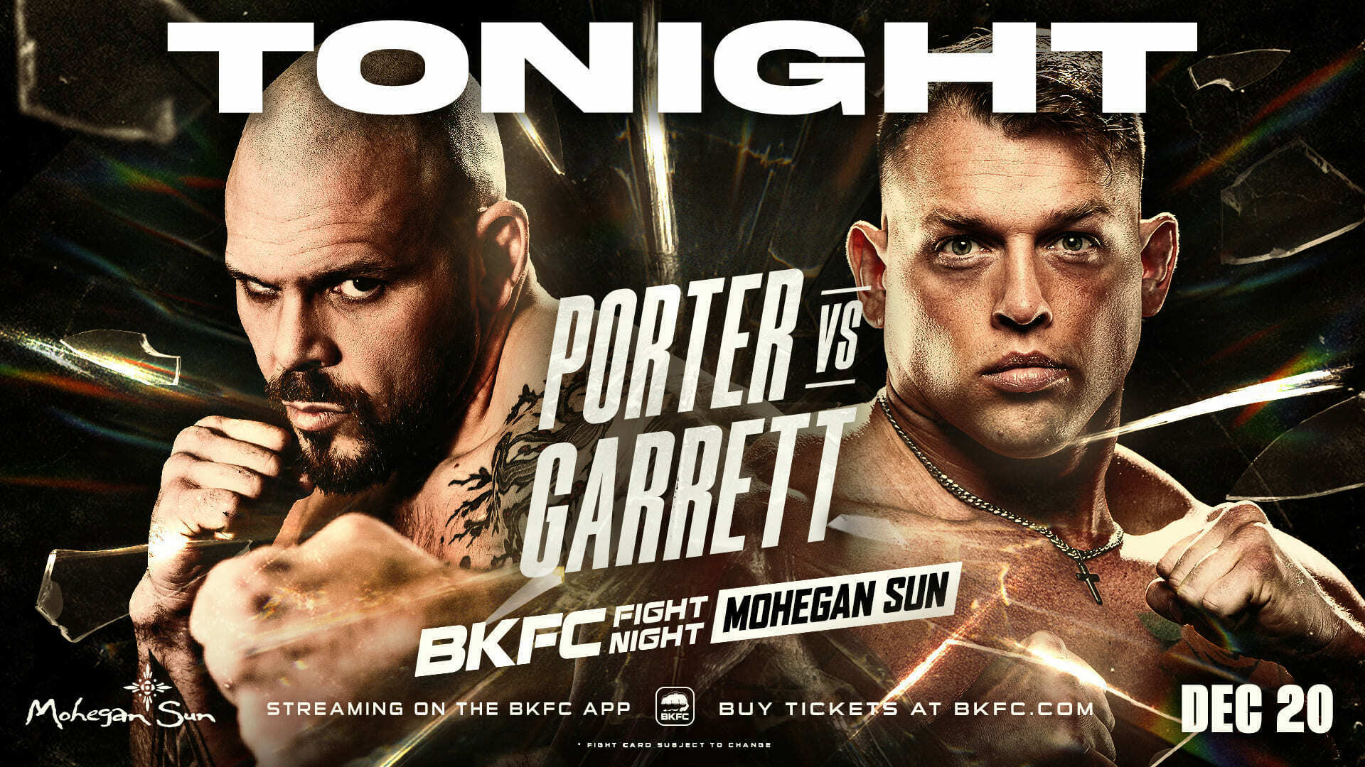 BKFC FIGHT NIGHT MOHEGAN SUN