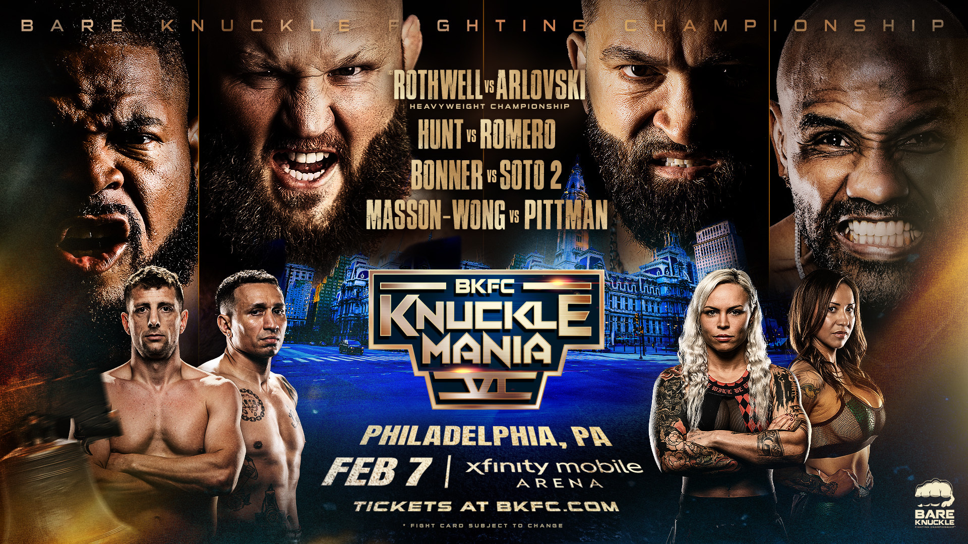 BKFC KNUCKLEMANIA VI