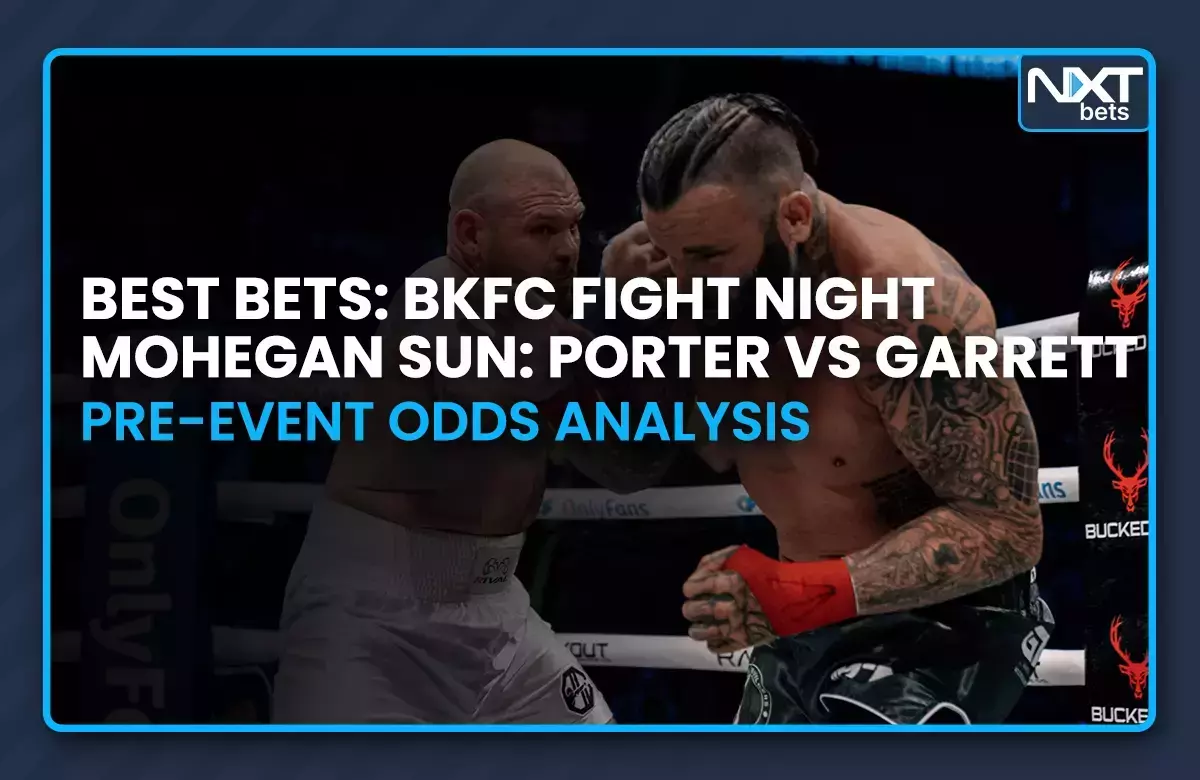 Ready to maximize your betting experience? NXTbets has you covered with their comprehensive Best Bets: BKFC Fight Night Mohegan Sun: Porter vs Garrett Pre-Event Odds Analysis