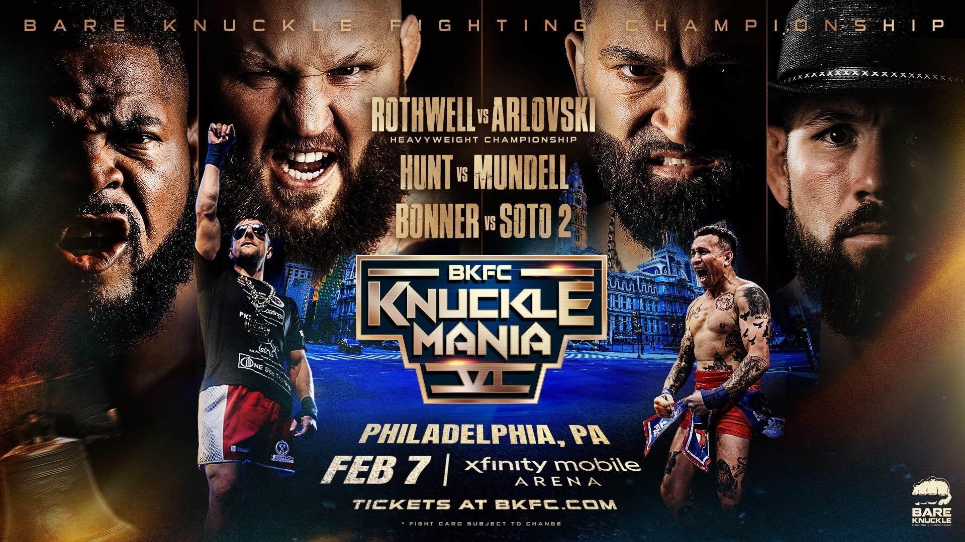 BKFC KNUCKLEMANIA VI