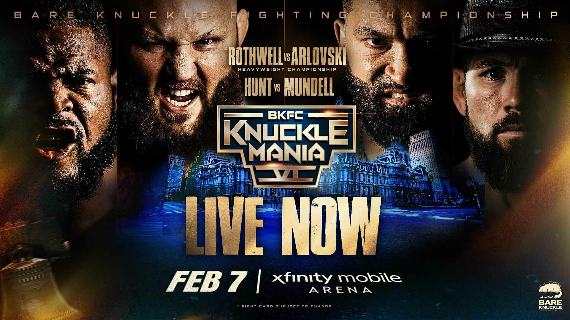 BKFC KNUCKLEMANIA VI