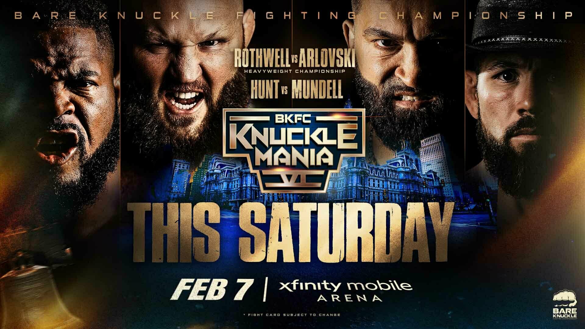 BKFC KNUCKLEMANIA VI