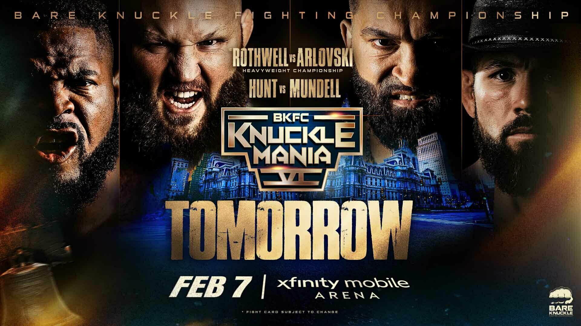 BKFC KNUCKLEMANIA VI