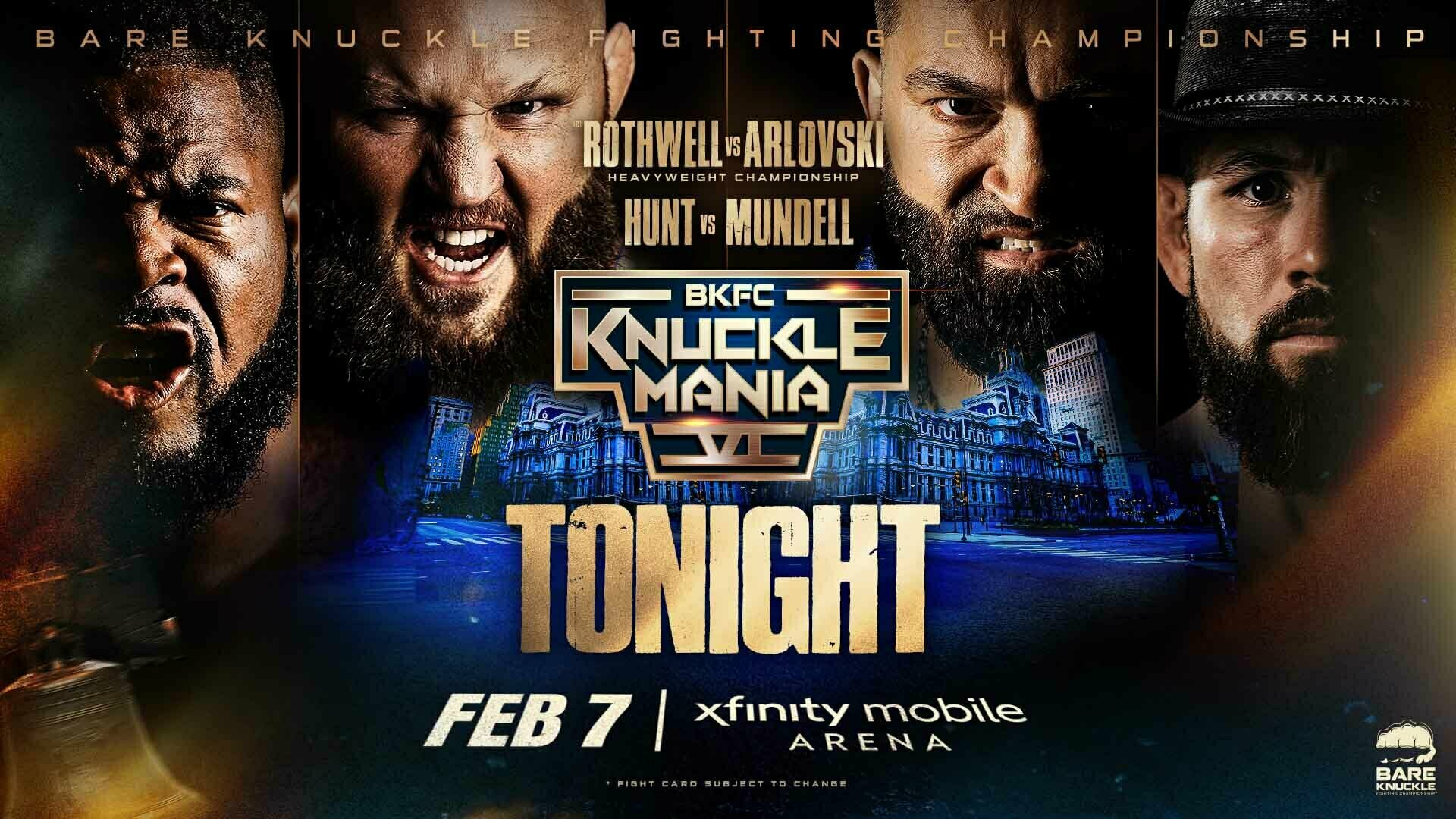 BKFC KNUCKLEMANIA VI