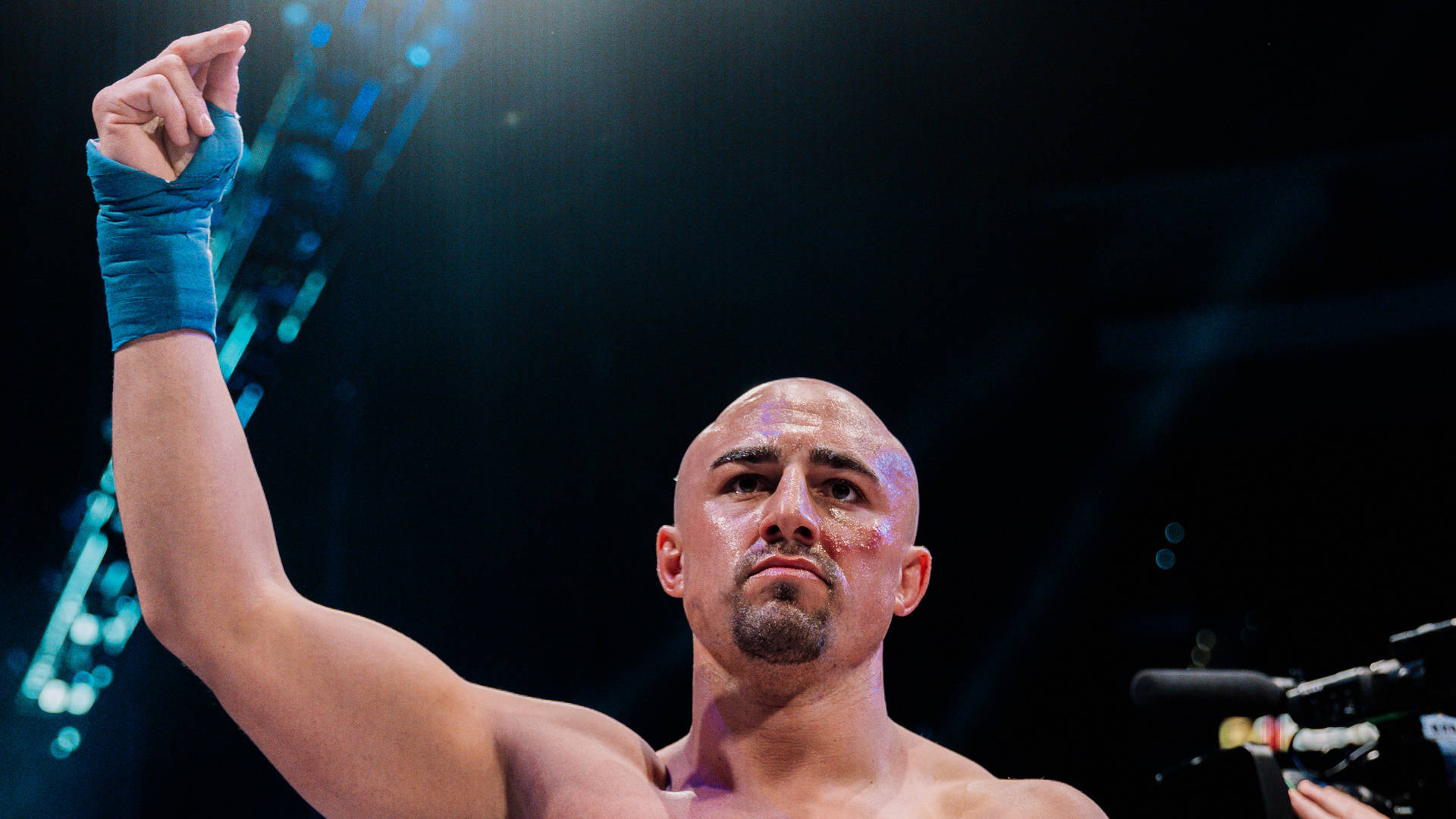 The undefeated Phily middleweight is 4-0 following his KnuckleMania VI victory