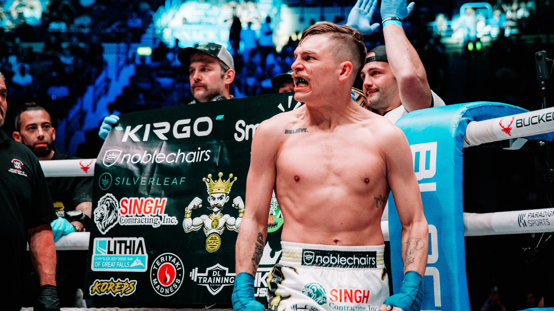 The undefeated BKFC World Featherweight Champion is chasing history in Hollywood, FL