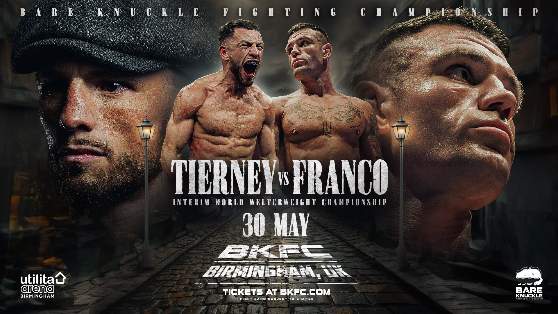 BKFC 90 BIRMINGHAM TIERNY vs FRANCO