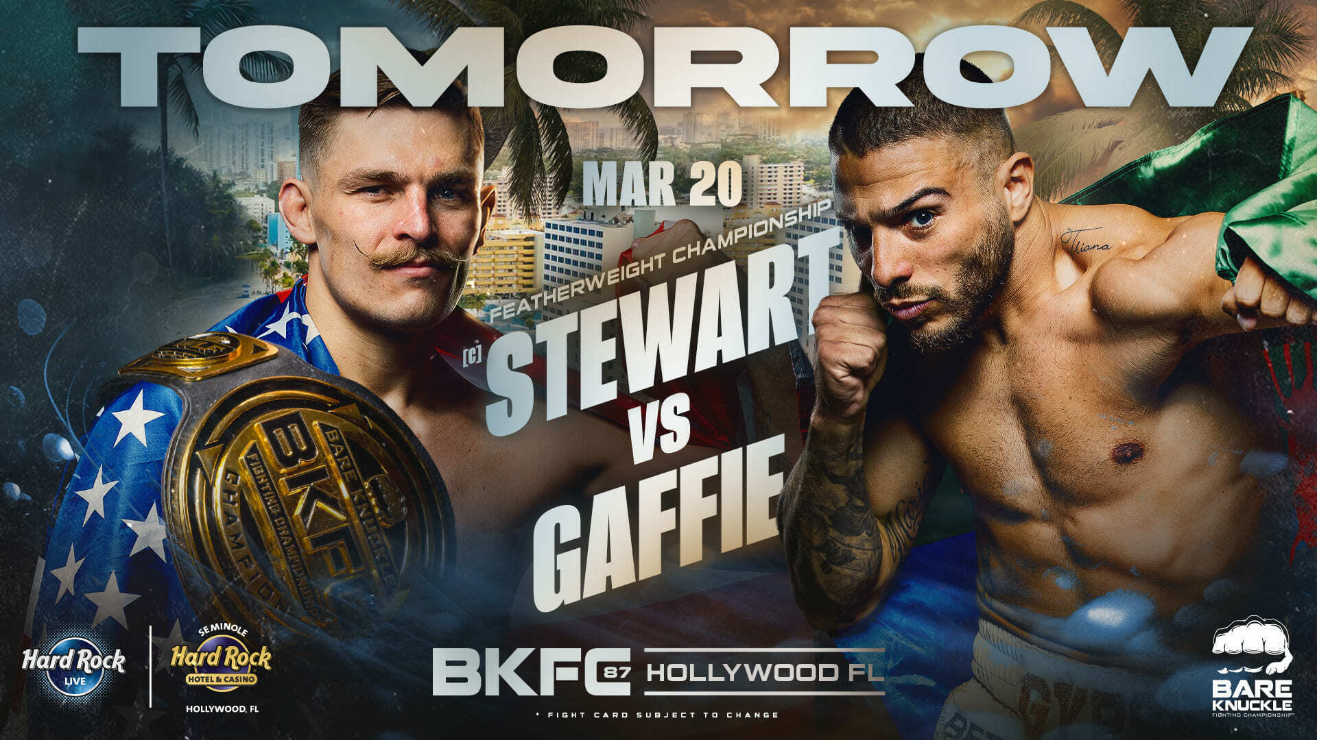 BKFC 87 HOLLYWOOD
