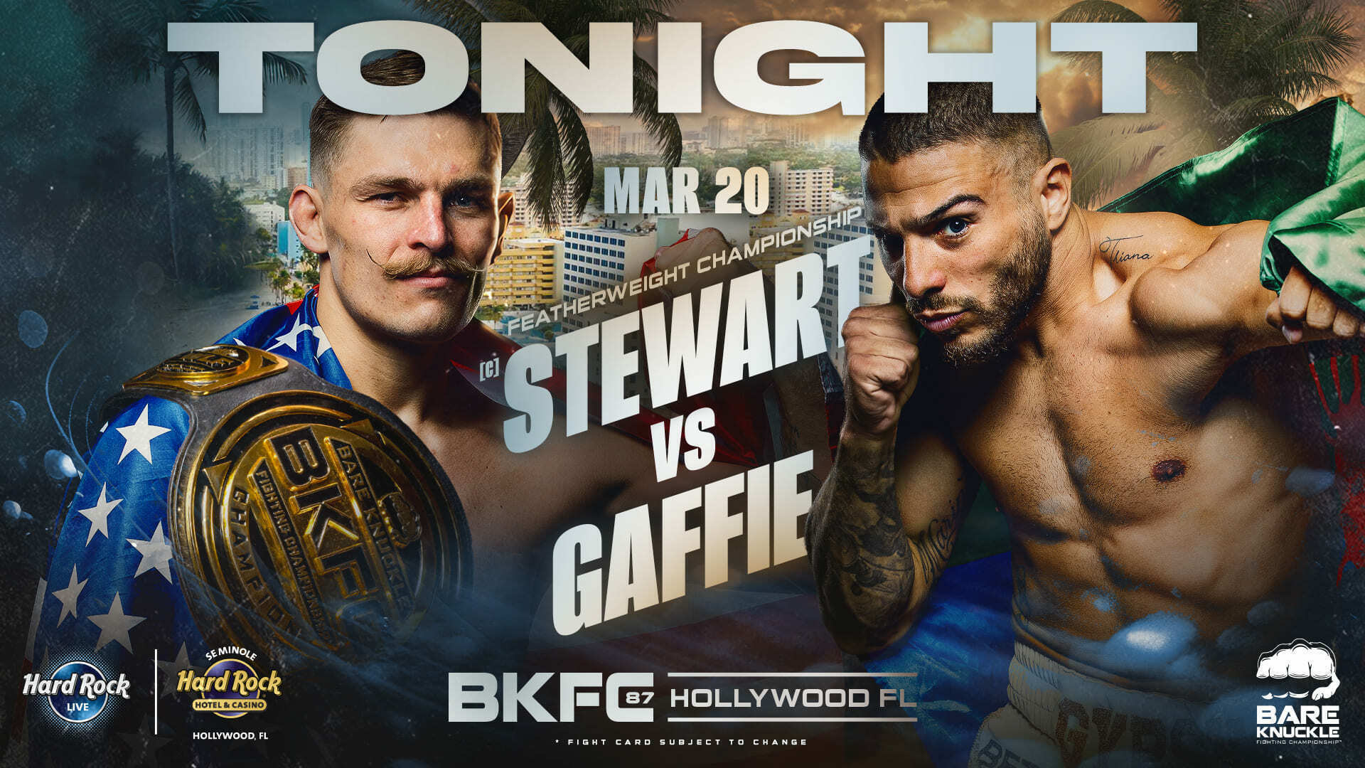 BKFC 87 HOLLYWOOD