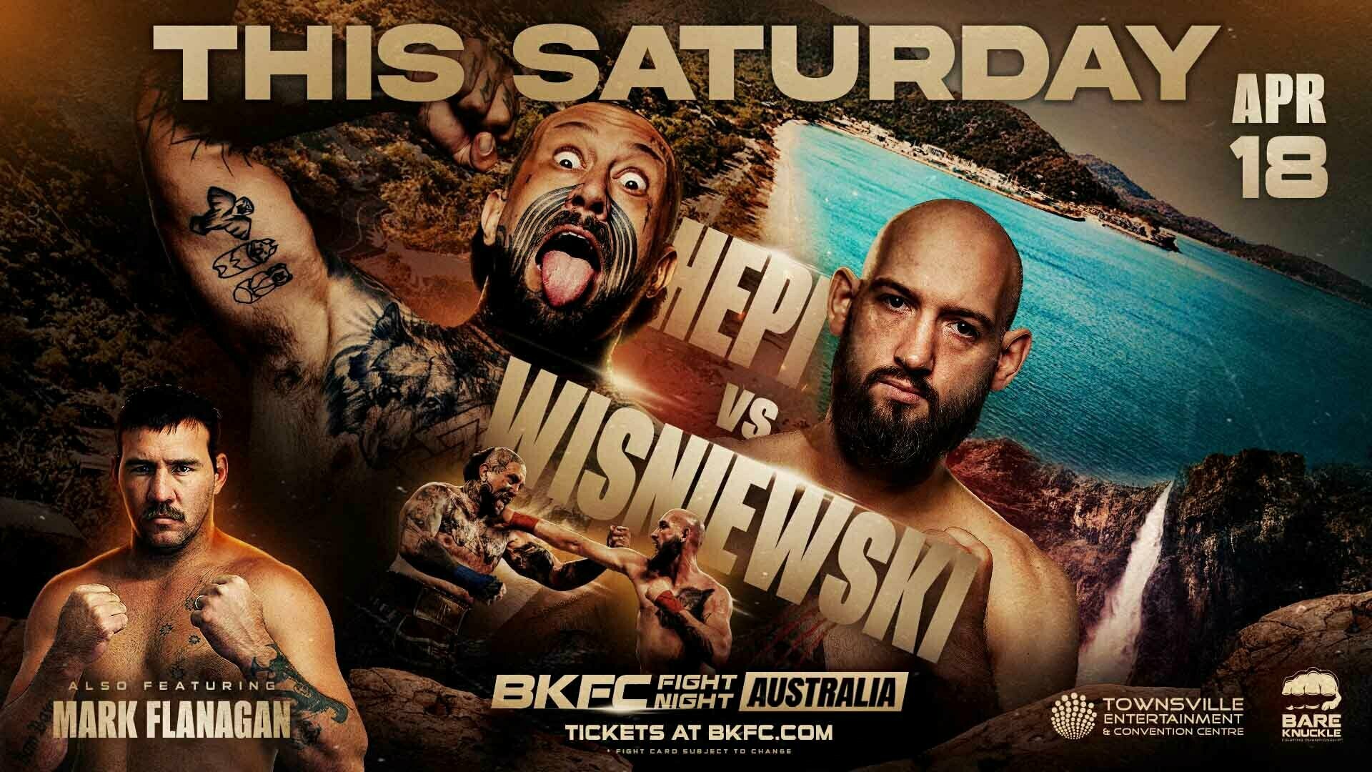 BKFC FIGHT NIGHT AUSTRALIA HEPI vs WISNIEWSKI