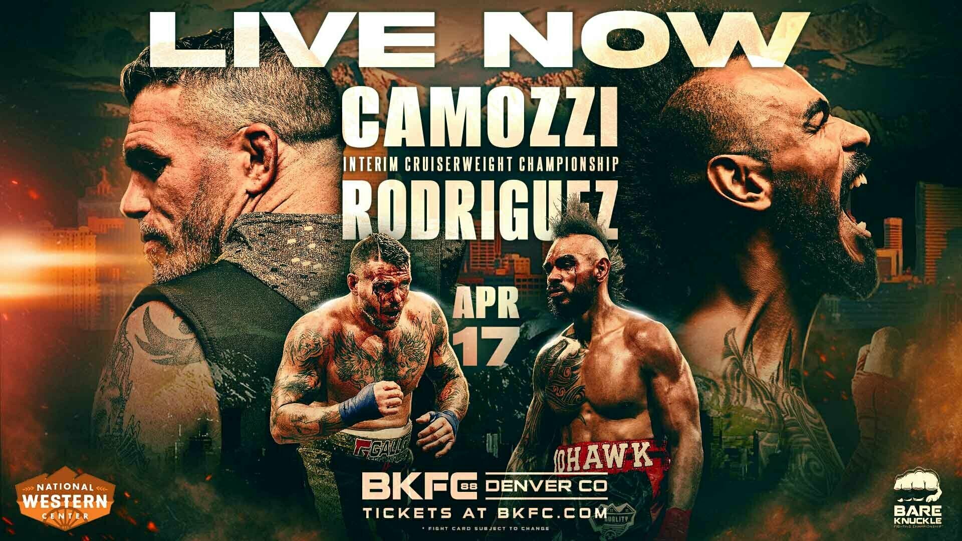 BKFC 88 DENVER CAMOZZI vs RODRIGUEZ