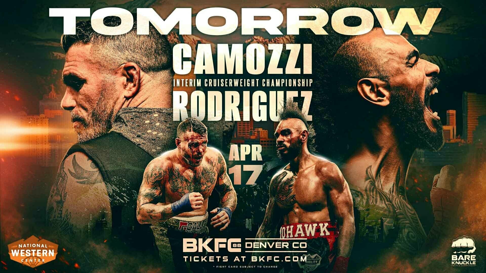 BKFC 88 DENVER CAMOZZI vs RODRIGUEZ
