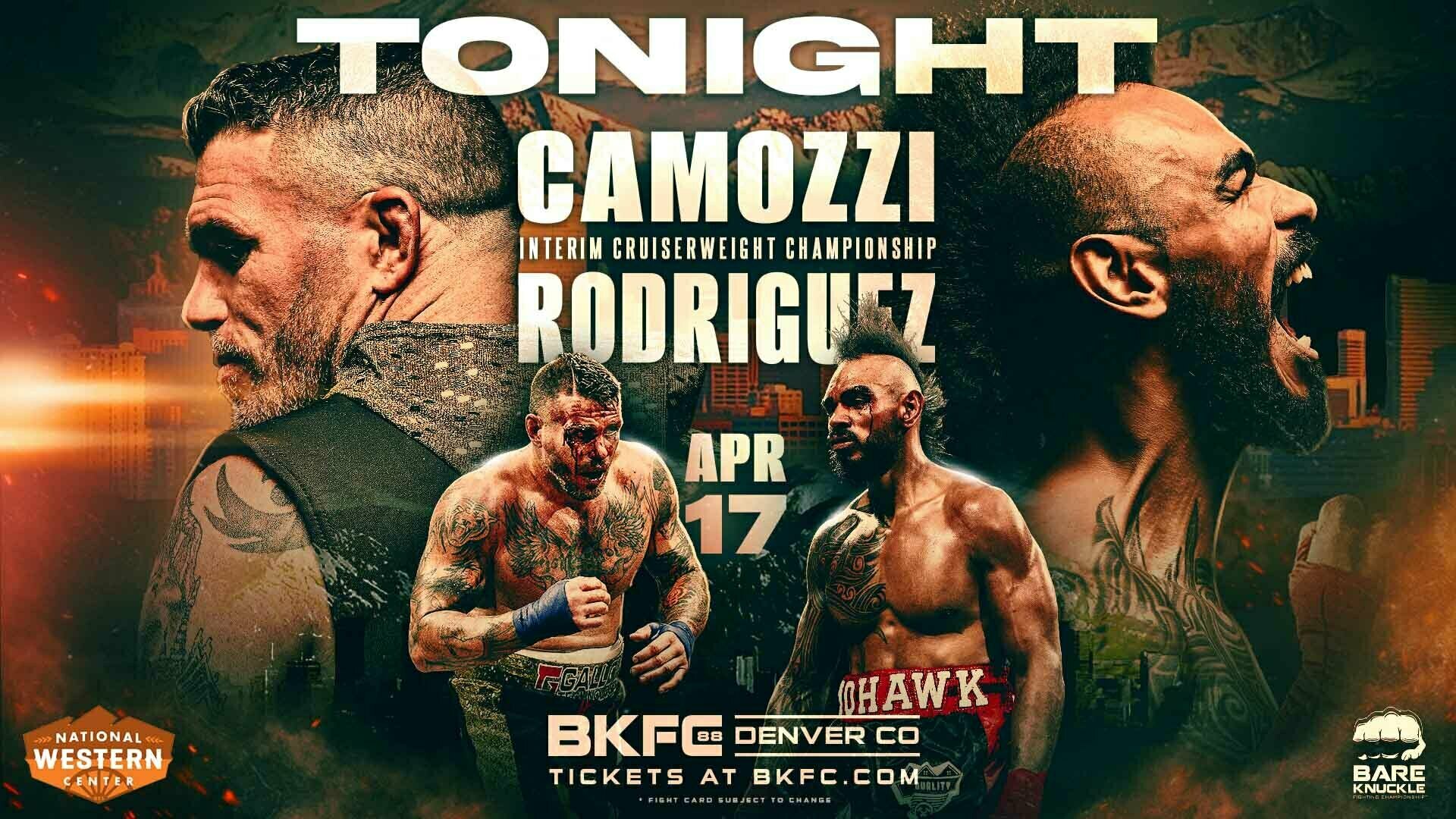 BKFC 88 DENVER CAMOZZI vs RODRIGUEZ