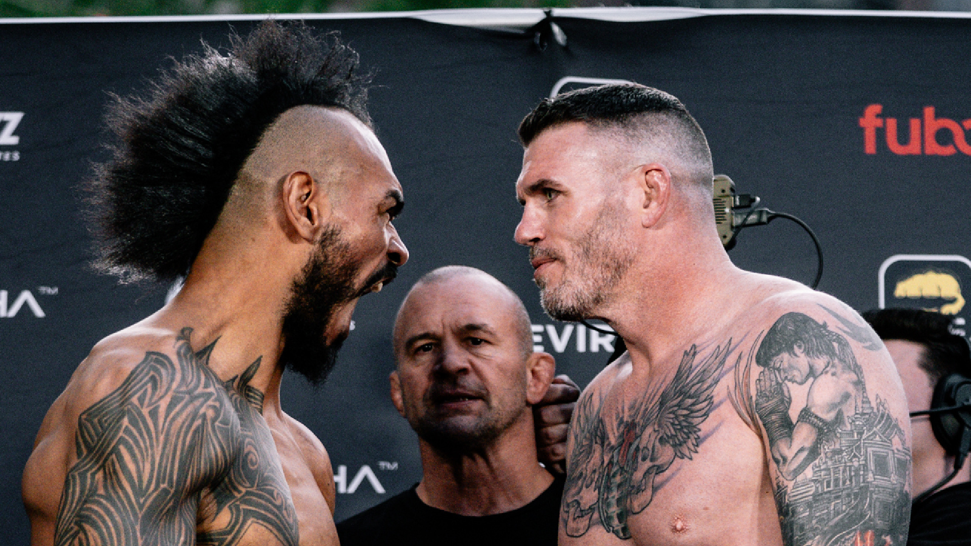 You could cut the tension with a knife when BKFC 88 fighters weighed in in Denver