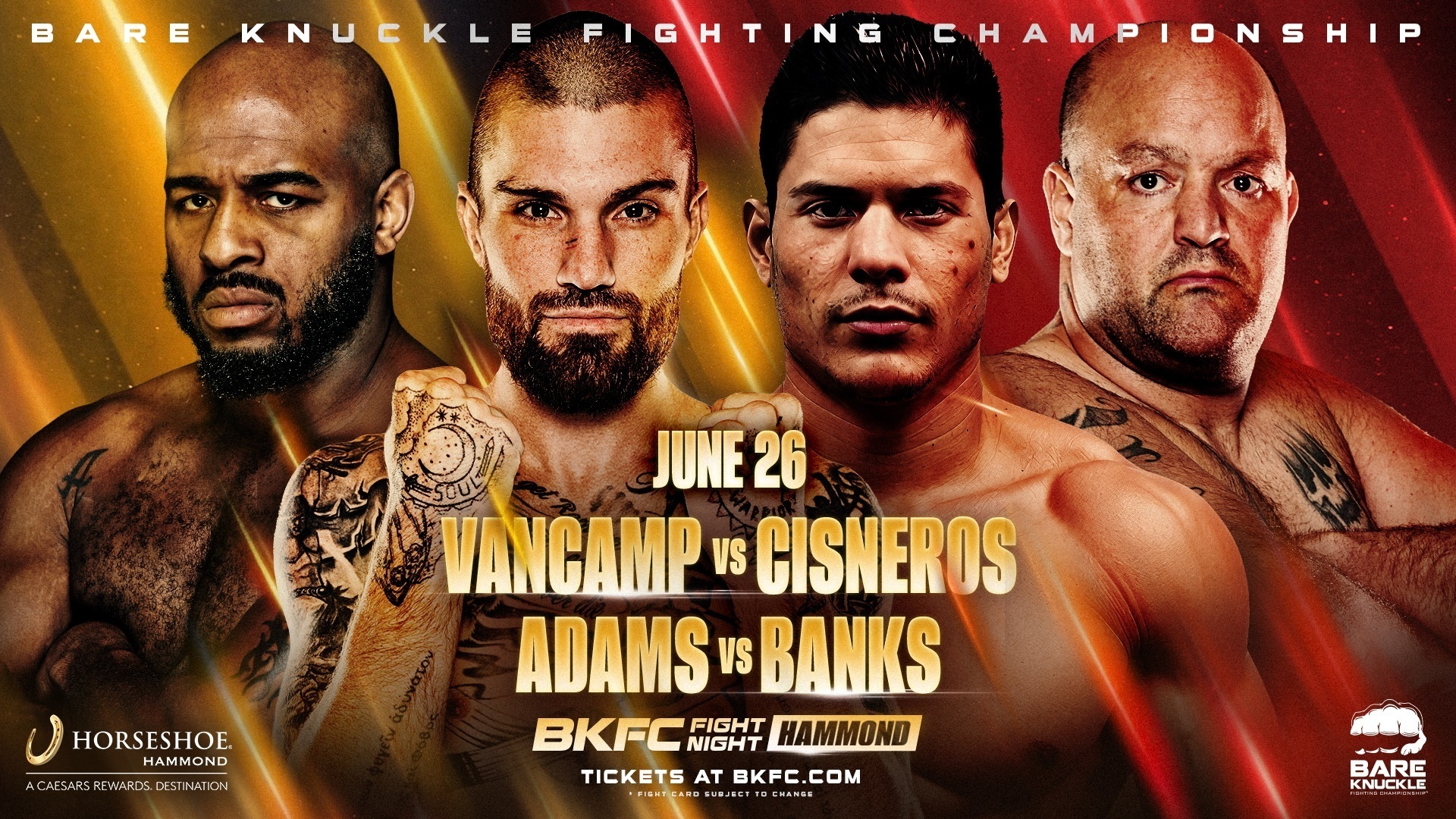 BKFC FIGHT NIGHT HAMMOND