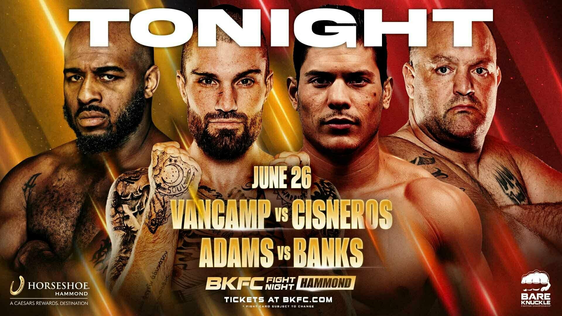 BKFC FIGHT NIGHT HAMMOND
