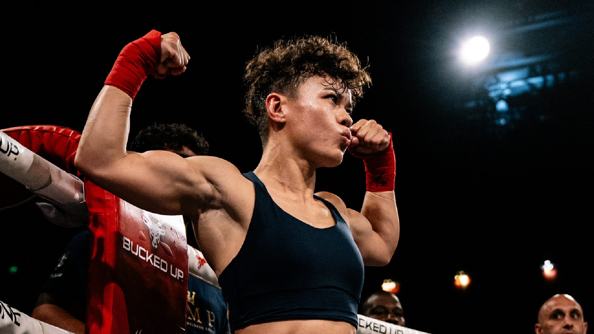 The undefeated Canadian fighter hopes her 4th straight victory will be for the belt at 115 pounds