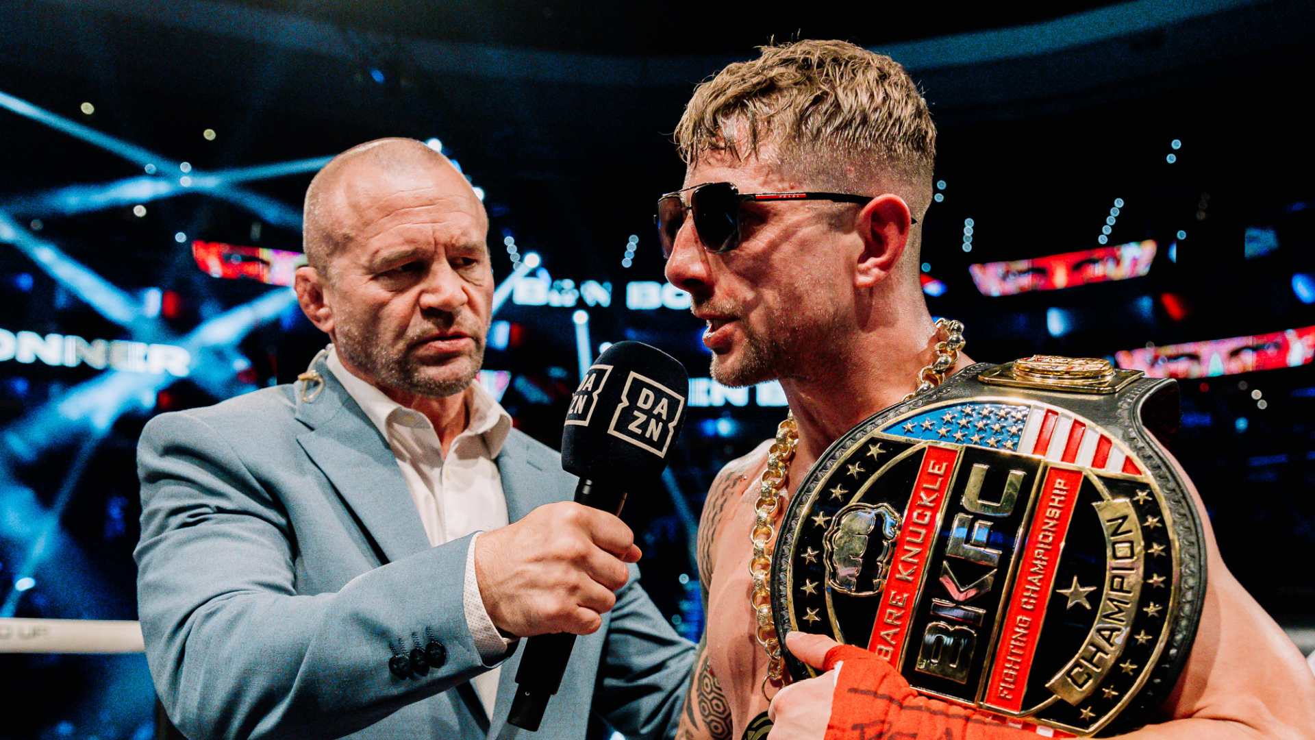 The English fighter leaves Philadelphia with BKFC gold around his waist