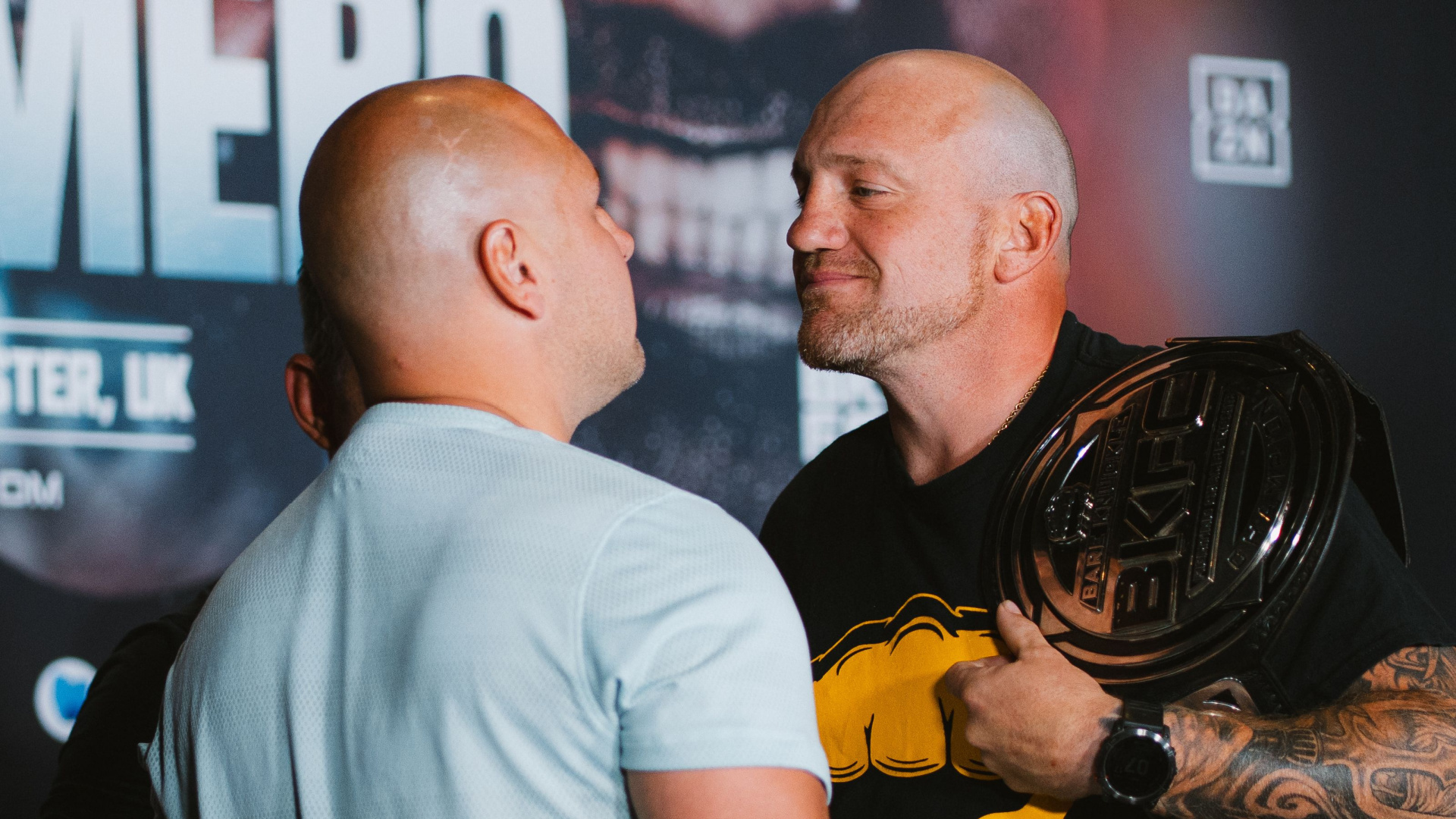 The war of words kicked off at the BKFC 94 Launch Press Conference in Manchester!