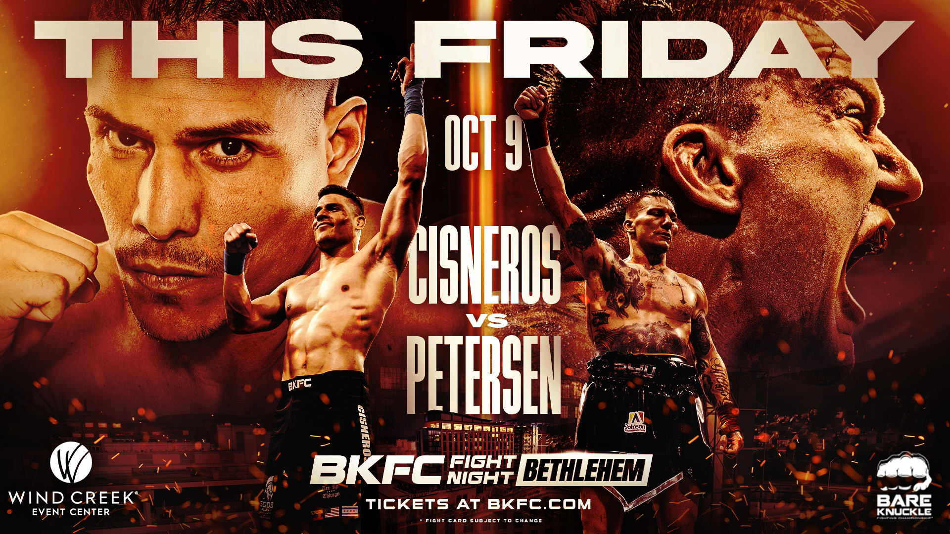 BKFC FIGHT NIGHT BETHLEHEM