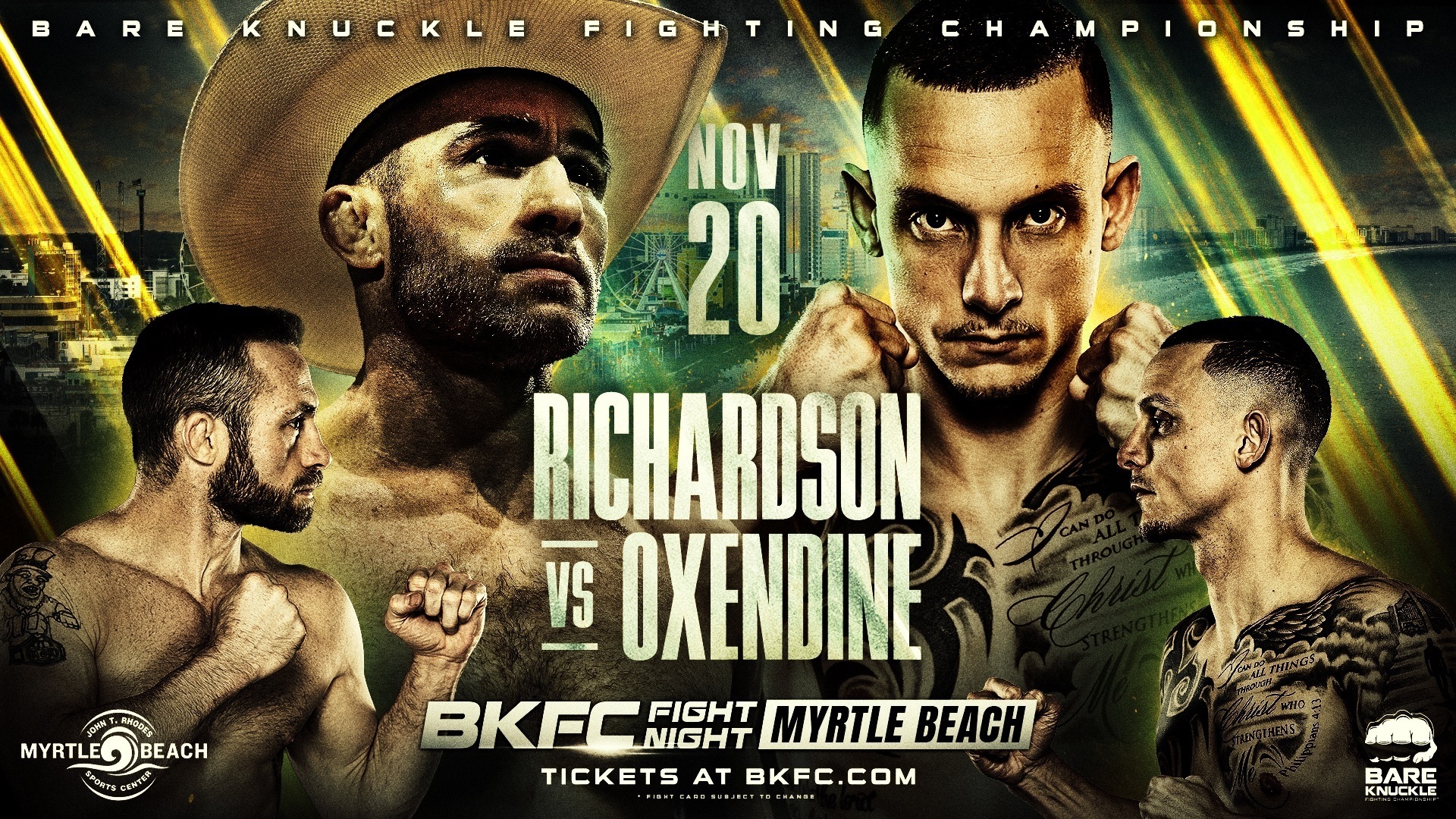 BKFC FIGHT NIGHT MYRTLE BEACH